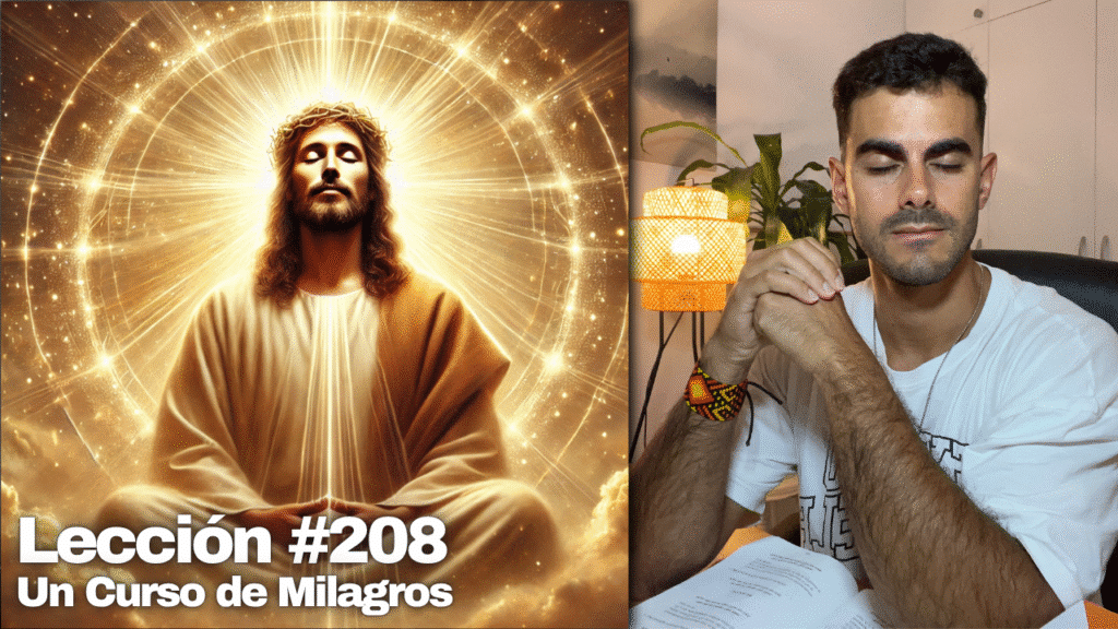 Meditación para Sentir la Paz de Dios en Ti – Un Curso de Milagros Lección 208