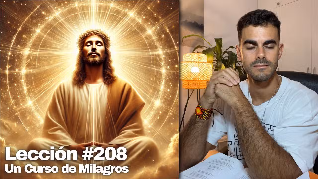 Meditación NO-DUAL para Sentir La Paz de Dios - Un Curso de Milagros Lección 208