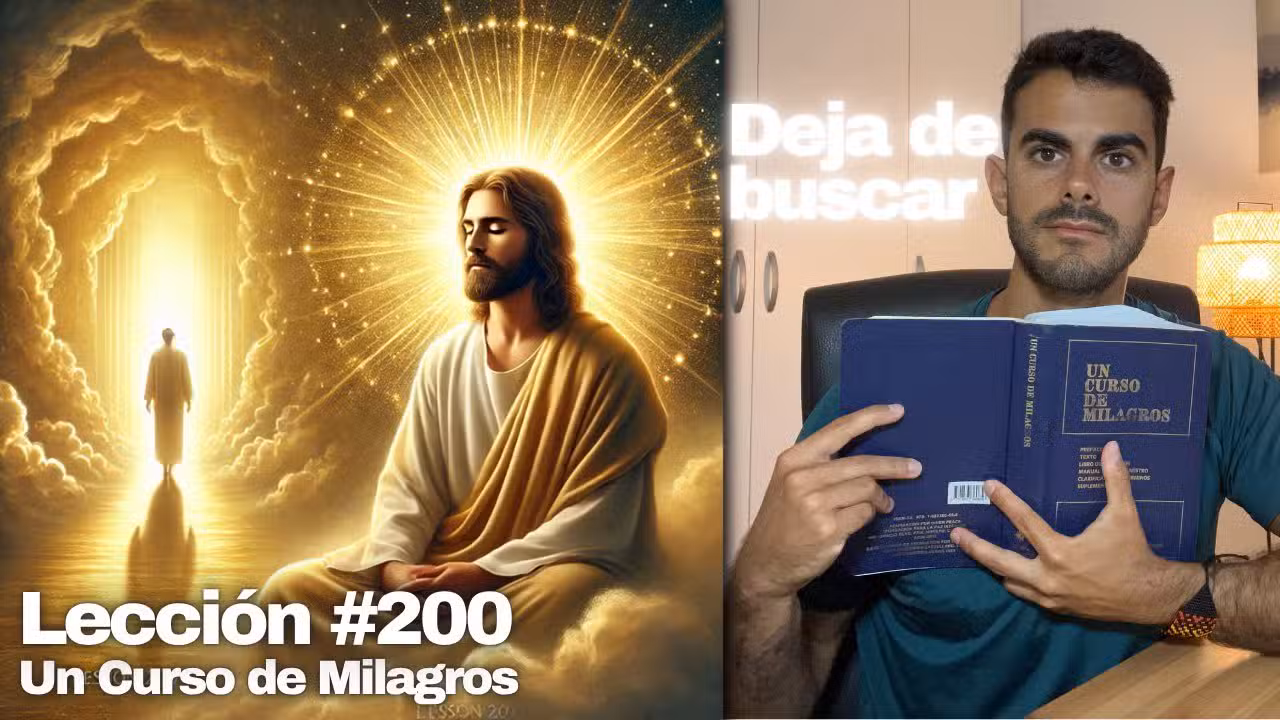 Lección 200 Un Curso de Milagros: No Hay Más Paz Que la de Dios Deja de Buscar