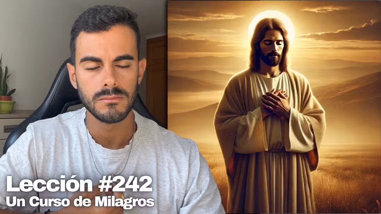 Este día se lo dedico a Dios 💜 – Un Curso de Milagros Lección 242