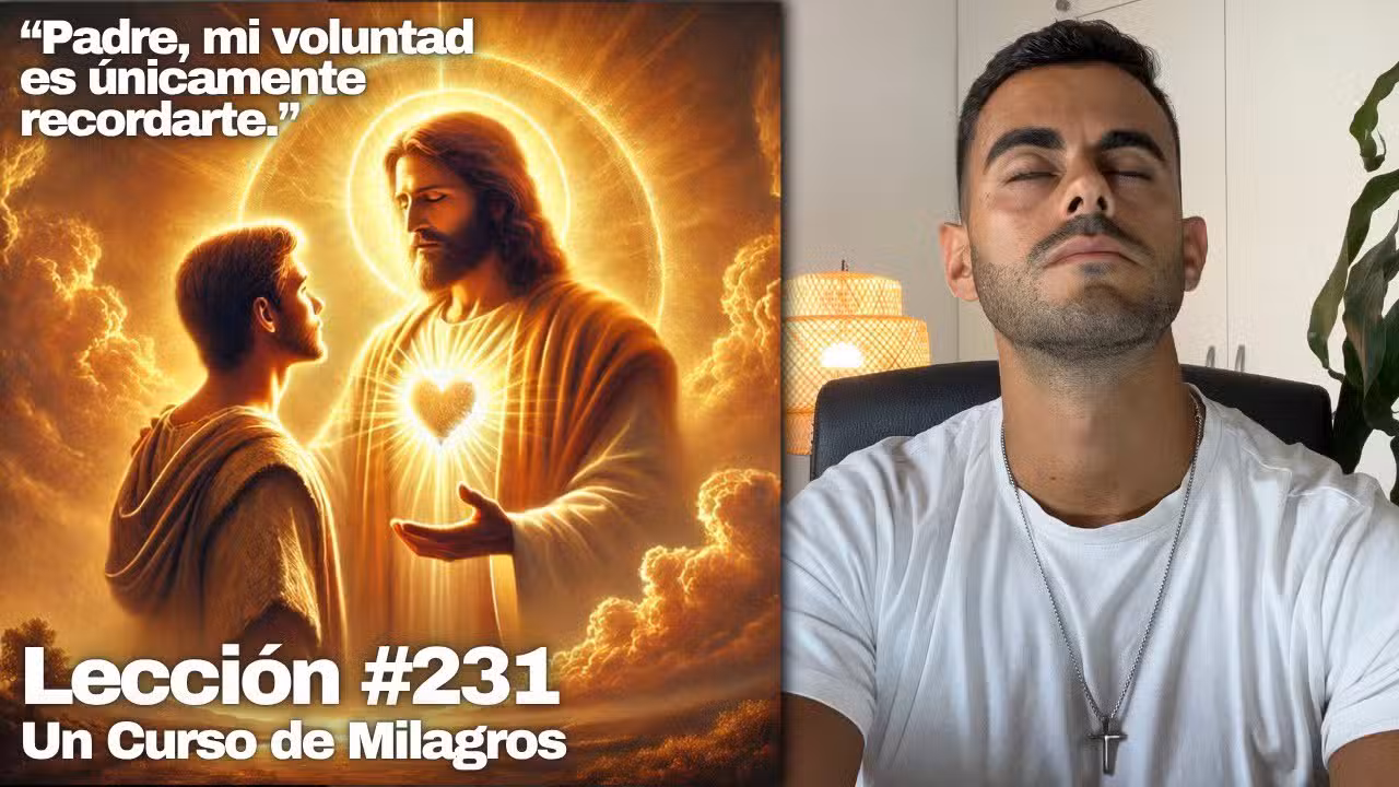 Lección 231 Un Curso de Milagros: ¿Qué es la salvación? 💛